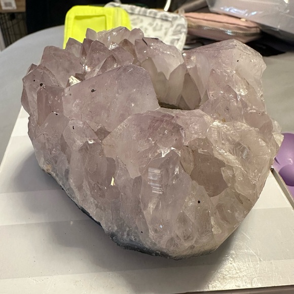 Amethyst Crystal candle holder - Picture 4 of 8